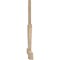 Ekena Millwork Kennewick Rough Sawn Timber Gable Bracket, Douglas Fir, 96"W x 40"H x 2"D x 4"F, 10/12 Pitch GBW096X40X0204KEN00RDF - alternate 4